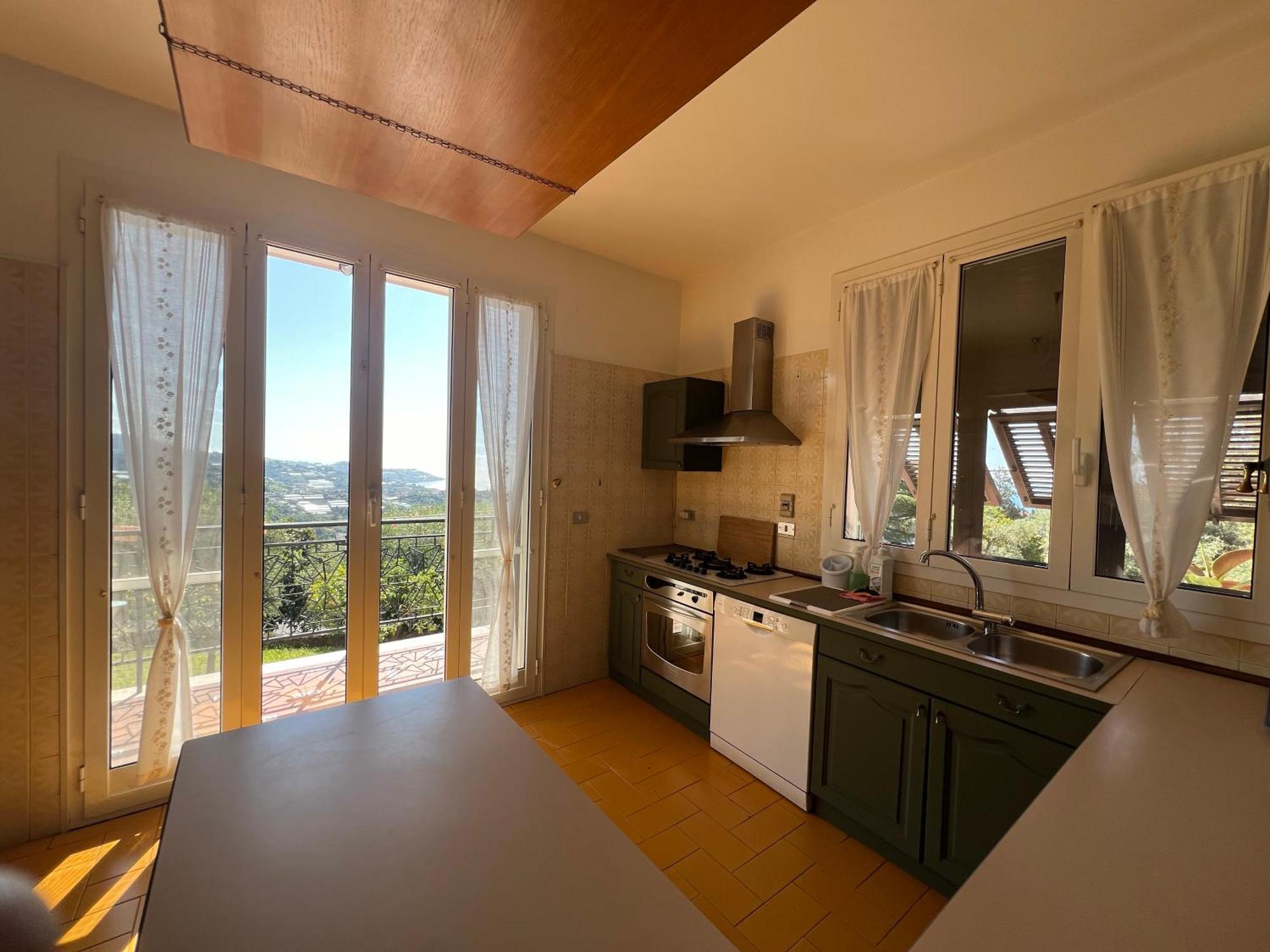Villa In Collina Vista Mare Sanremo Esterno foto
